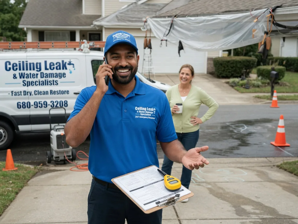 Ceiling Leak Cleanup Lavinia, TN FAQs