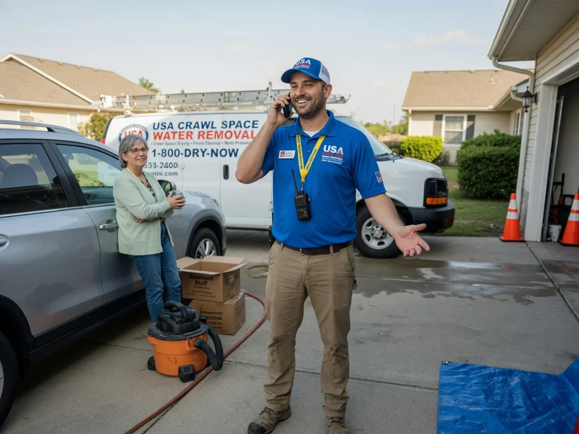 Crawl Space Water Removal Lavinia, TN FAQs